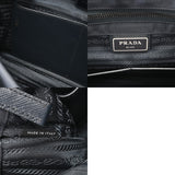 PRADA プラダ ロゴ フラップバッグ ネイビー 2VD769 ユニセックス ナイロン ショルダーバッグ ABランク 中古 銀蔵