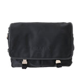 PRADA プラダ ロゴ フラップバッグ ネイビー 2VD769 ユニセックス ナイロン ショルダーバッグ ABランク 中古 銀蔵
