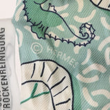 HERMES エルメス ツイリー SPLASH PARK ライトブルー系/マルチカラー レディース シルク100％ スカーフ ABランク 中古 銀蔵