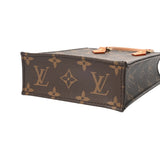 LOUIS VUITTON ルイヴィトン モノグラム プティット サックプラ 旧型 2WAY ブラウン M69442 レディース モノグラムキャンバス ハンドバッグ Aランク 中古 銀蔵