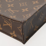 LOUIS VUITTON ルイヴィトン モノグラム プティット サックプラ 旧型 2WAY ブラウン M69442 レディース モノグラムキャンバス ハンドバッグ Aランク 中古 銀蔵