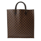 LOUIS VUITTON ルイヴィトン ダミエ サックプラ ブラウン N51140 ユニセックス ダミエキャンバス トートバッグ ABランク 中古 銀蔵