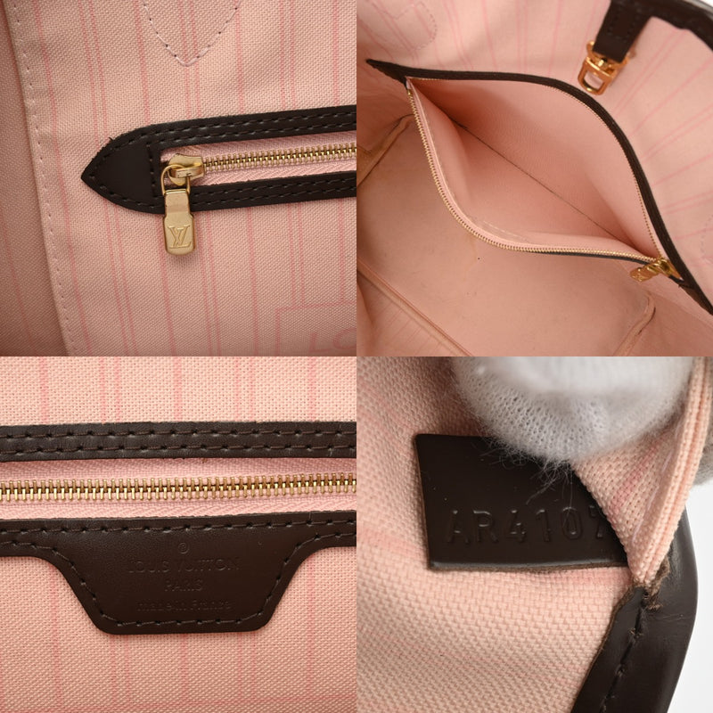 LOUIS VUITTON ルイヴィトン ダミエ ネヴァーフル MM ローズバレリーヌ N41603 レディース ダミエキャンバス トートバッグ Bランク 中古 銀蔵