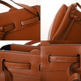 LOEWE ロエベ ラゾ ブラウン レディース レザー ショルダーバッグ ABランク 中古 銀蔵