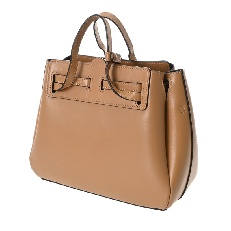 LOEWE ロエベ ラゾ ベージュ レディース レザー ショルダーバッグ ABランク 中古 銀蔵