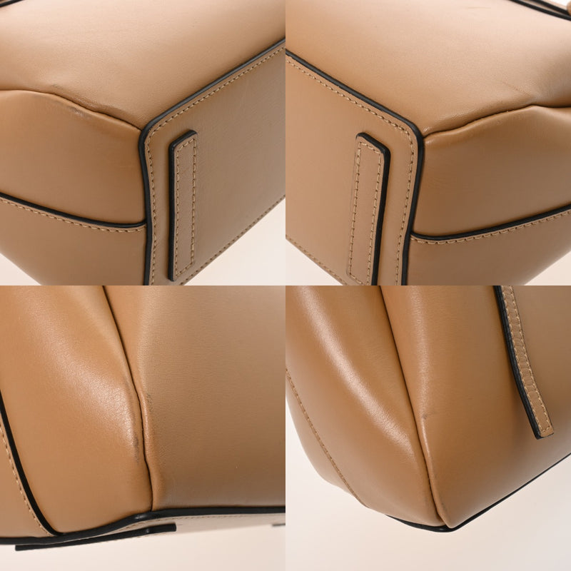 LOEWE ロエベ ラゾ ベージュ レディース レザー ショルダーバッグ ABランク 中古 銀蔵