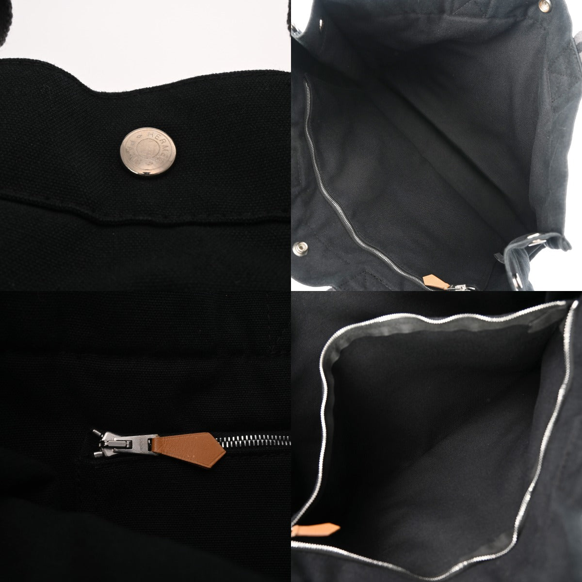 HERMES エルメス フールトゥ MM ブラック ユニセックス