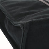 HERMES エルメス フールトゥ MM ブラック ユニセックス キャンバス トートバッグ ABランク 中古 銀蔵