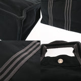 HERMES エルメス フールトゥ MM ブラック ユニセックス キャンバス トートバッグ ABランク 中古 銀蔵