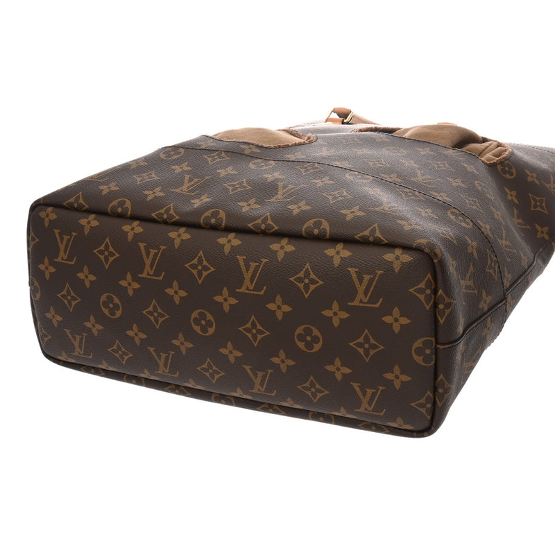 LOUIS VUITTON ルイヴィトン モノグラム ウィズホールズ 川久保玲コラボ ブラウン M40279 レディース モノグラムキャンバス トートバッグ Aランク 中古 銀蔵