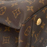 LOUIS VUITTON ルイヴィトン モノグラム フラワートート 2WAY コクリコ M43553 レディース モノグラムキャンバス ハンドバッグ Aランク 中古 銀蔵