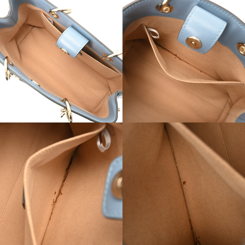 JIMMY CHOO ジミーチュウ ハンドバッグ ブルー レディース レザー ハンドバッグ ABランク 中古 銀蔵