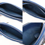 CHANEL シャネル ガブリエル ドゥシャネル メタリックブルー A94505 レディース レザー ショルダーバッグ ABランク 中古 銀蔵