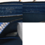 CHANEL シャネル ガブリエル ドゥシャネル メタリックブルー A94505 レディース レザー ショルダーバッグ ABランク 中古 銀蔵