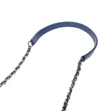 CHANEL シャネル ガブリエル ドゥシャネル メタリックブルー A94505 レディース レザー ショルダーバッグ ABランク 中古 銀蔵