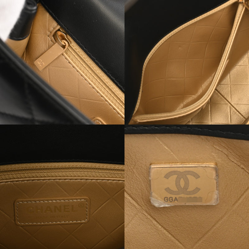 CHANEL シャネル マトラッセ ミニ チェーンショルダー 20cm ヘアピン ゴールド金具 AS3489 レディース ラムスキン ショルダーバッグ Aランク 中古 銀蔵