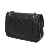 CHANEL シャネル マトラッセ ミニ チェーンショルダー 20cm ヘアピン ゴールド金具 AS3489 レディース ラムスキン ショルダーバッグ Aランク 中古 銀蔵