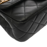 CHANEL シャネル マトラッセ ミニ チェーンショルダー 20cm ヘアピン ゴールド金具 AS3489 レディース ラムスキン ショルダーバッグ Aランク 中古 銀蔵