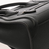 CELINE セリーヌ ラゲージ ナノ 2WAY ブラック 189243 レディース ドラムドカーフ ハンドバッグ Aランク 中古 銀蔵