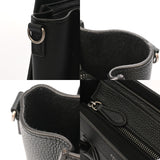 CELINE セリーヌ ラゲージ ナノ 2WAY ブラック 189243 レディース ドラムドカーフ ハンドバッグ Aランク 中古 銀蔵