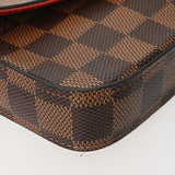 LOUIS VUITTON ルイヴィトン ダミエ ポシェットフェリシー ブラウン N63032 レディース ダミエキャンバス ショルダーバッグ Bランク 中古 銀蔵