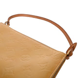 LOUIS VUITTON ルイヴィトン モノグラムヴェルニ レキシントン ベージュ M91010 レディース ヴェルニ ハンドバッグ Bランク 中古 銀蔵