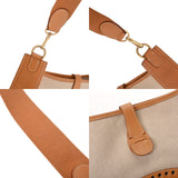 HERMES エルメス エヴリン GM ナチュラル □A刻印(1997年頃) ユニセックス トワルアッシュ ヴォーシャモニー ショルダーバッグ Bランク 中古 銀蔵