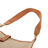 HERMES エルメス エヴリン GM ナチュラル □A刻印(1997年頃) ユニセックス トワルアッシュ ヴォーシャモニー ショルダーバッグ Bランク 中古 銀蔵