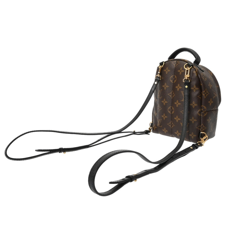 LOUIS VUITTON ルイヴィトン モノグラム パームスプリングス ミニ 旧型 ブラウン M41562 レディース モノグラムキャンバス リュック・デイパック ABランク 中古 銀蔵
