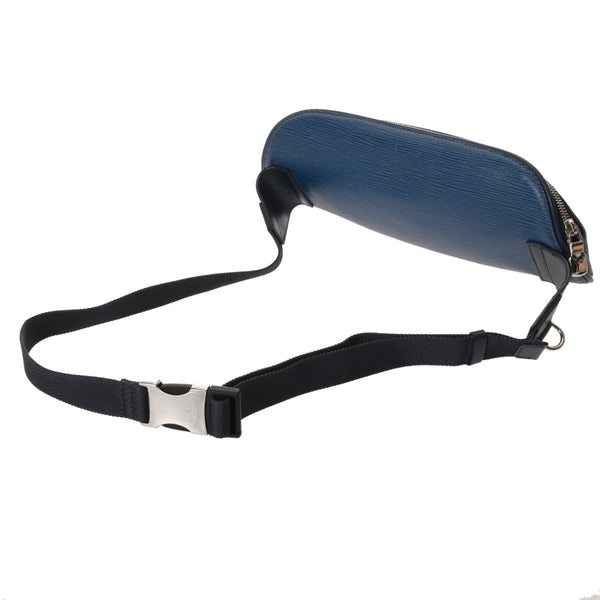 LOUIS VUITTON ルイヴィトン エピ LVサークル バムバッグ ブルーアズール M53301 メンズ レザー ボディバッグ Bランク 中古 銀蔵