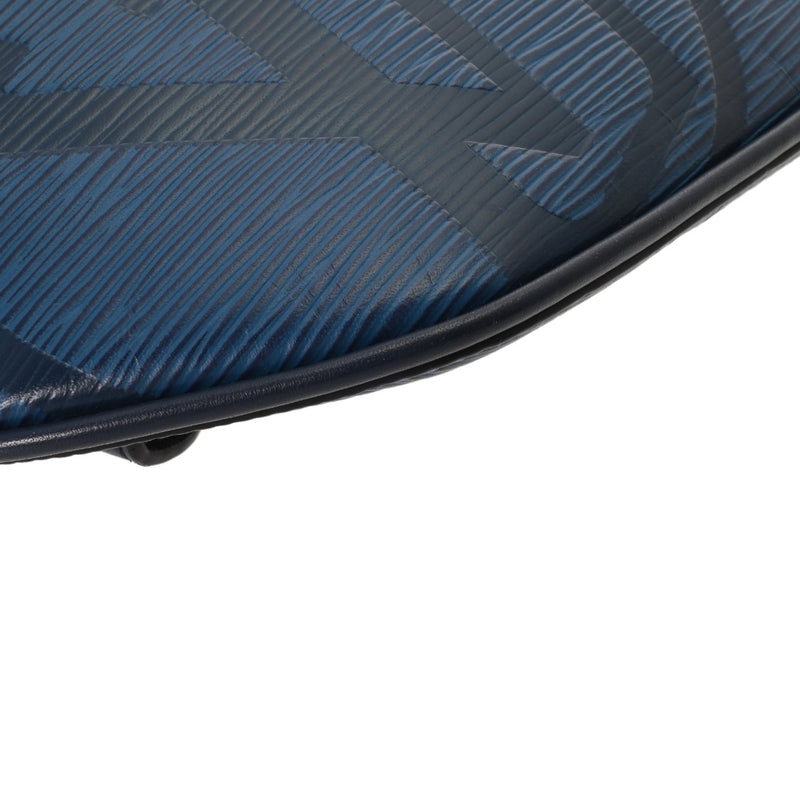 LOUIS VUITTON ルイヴィトン エピ LVサークル バムバッグ ブルーアズール M53301 メンズ レザー ボディバッグ Bランク 中古 銀蔵