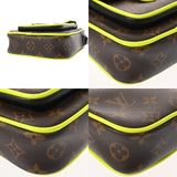LOUIS VUITTON ルイヴィトン モノグラムマカサー クリストファー ウエアラブルウォレット ネオンイエロー M80793 メンズ モノグラムキャンバス ショルダーバッグ ABランク 中古 銀蔵