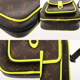 LOUIS VUITTON ルイヴィトン モノグラムマカサー クリストファー ウエアラブルウォレット ネオンイエロー M80793 メンズ モノグラムキャンバス ショルダーバッグ ABランク 中古 銀蔵