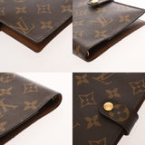 LOUIS VUITTON ルイヴィトン モノグラム アジェンダ PM ブラウン R20005 ユニセックス モノグラムキャンバス 手帳カバー ABランク 中古 銀蔵