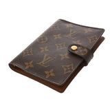LOUIS VUITTON ルイヴィトン モノグラム アジェンダ PM ブラウン R20005 ユニセックス モノグラムキャンバス 手帳カバー ABランク 中古 銀蔵