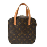 LOUIS VUITTON ルイヴィトン モノグラム スポンティーニ ブラウン M47500 レディース モノグラムキャンバス ハンドバッグ Bランク 中古 銀蔵