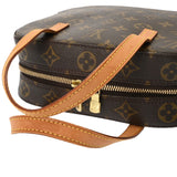 LOUIS VUITTON ルイヴィトン モノグラム スポンティーニ ブラウン M47500 レディース モノグラムキャンバス ハンドバッグ Bランク 中古 銀蔵