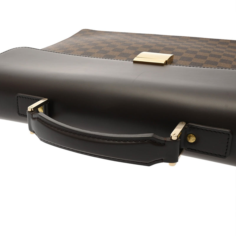 LOUIS VUITTON ルイヴィトン ダミエ アルトナ GM ブリーフケース ブラウン N53312 メンズ ダミエキャンバス ビジネスバッグ Aランク 中古 銀蔵