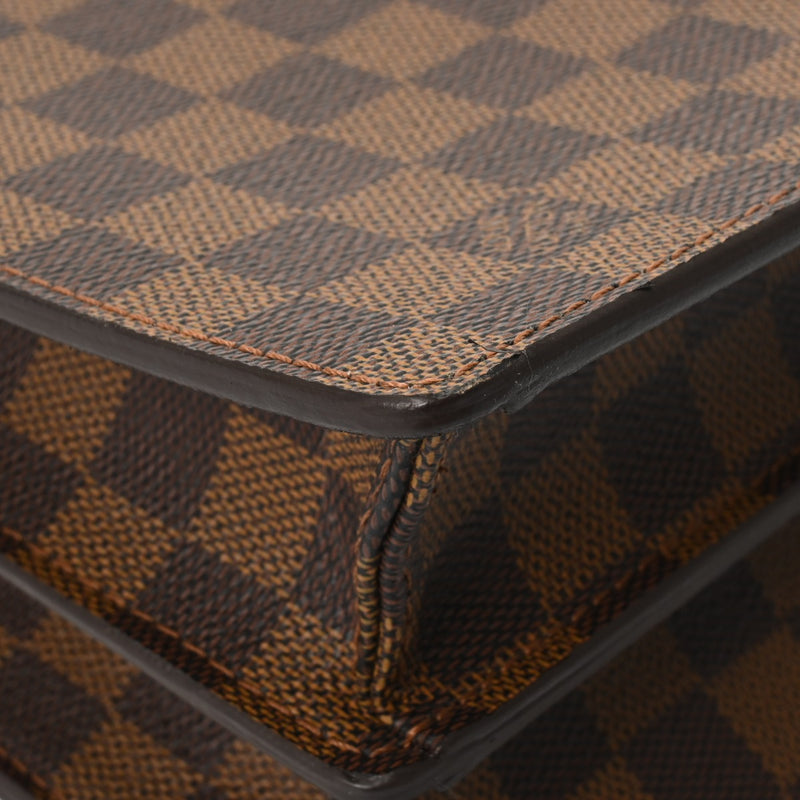 LOUIS VUITTON ルイヴィトン ダミエ アルトナ GM ブリーフケース ブラウン N53312 メンズ ダミエキャンバス ビジネスバッグ Aランク 中古 銀蔵