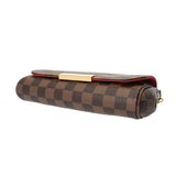 LOUIS VUITTON ルイヴィトン ダミエ フェイボリット PM ブラウン N41276 レディース ダミエキャンバス ショルダーバッグ Aランク 中古 銀蔵