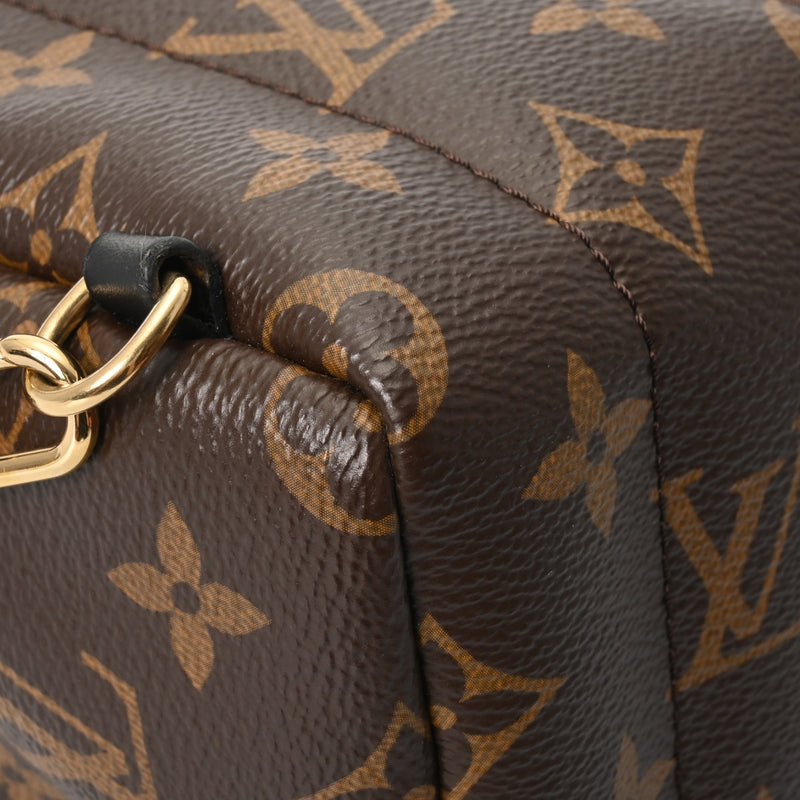 LOUIS VUITTON ルイヴィトン モノグラム パームスプリングス バックパック MINI 新型 ブラウン M44873 レディース モノグラムキャンバス リュック・デイパック Aランク 中古 銀蔵
