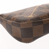LOUIS VUITTON ルイヴィトン ダミエ ミニ アクセサリーポーチ ブラウン N63003 レディース ダミエキャンバス アクセサリーポーチ Aランク 中古 銀蔵