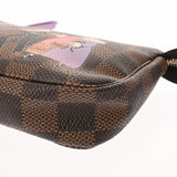 LOUIS VUITTON ルイヴィトン ダミエ ミニ アクセサリーポーチ ブラウン N63003 レディース ダミエキャンバス アクセサリーポーチ Aランク 中古 銀蔵