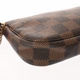 LOUIS VUITTON ルイヴィトン ダミエ ミニ アクセサリーポーチ ブラウン N63003 レディース ダミエキャンバス アクセサリーポーチ Aランク 中古 銀蔵