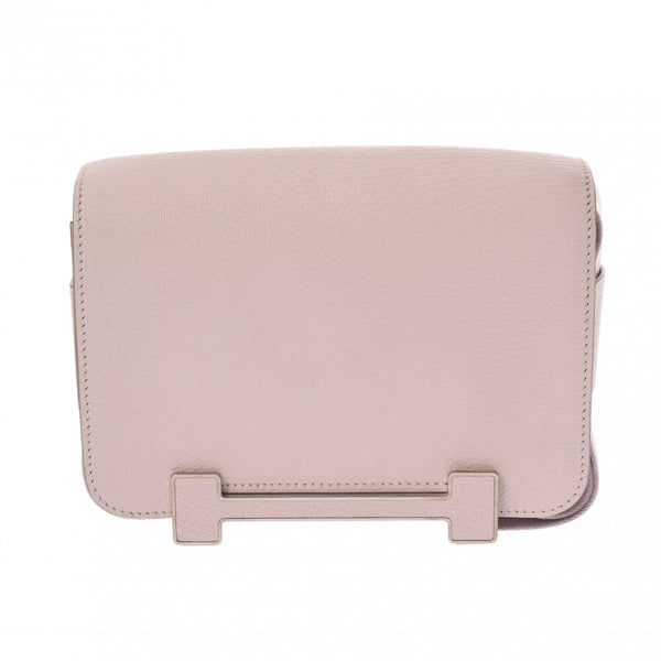 HERMES エルメス ゲタ モーヴペール/チャイ B刻印(2023年頃) レディース シェーブル ショルダーバッグ Aランク 中古 銀蔵