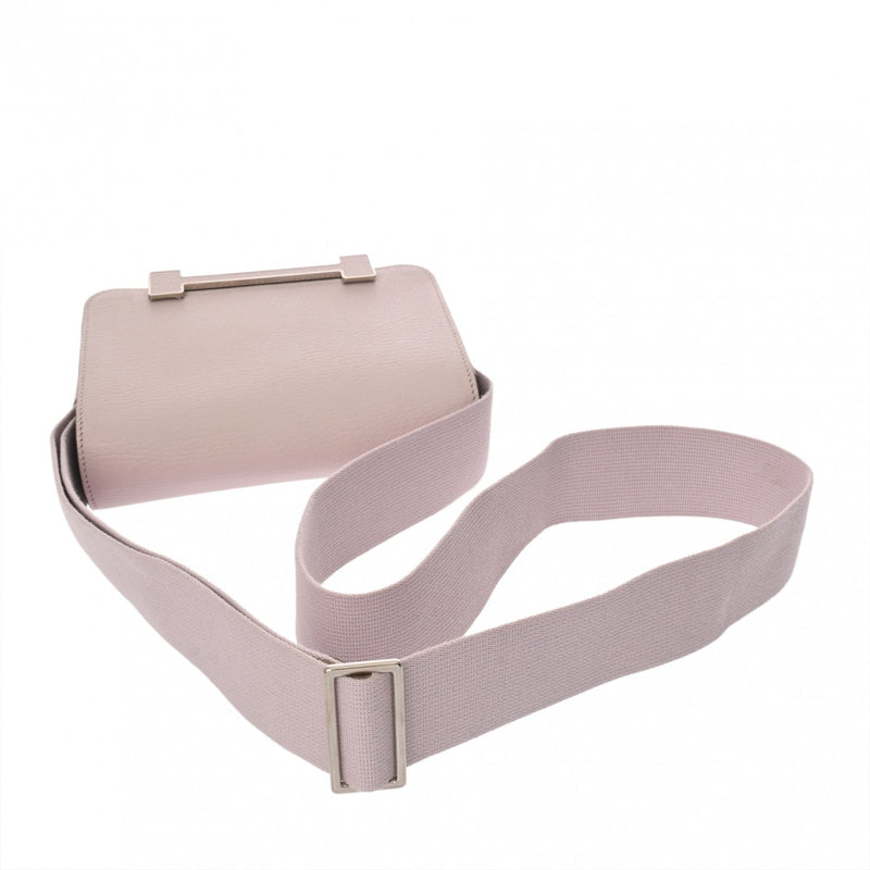 HERMES エルメス ゲタ モーヴペール/チャイ B刻印(2023年頃) レディース シェーブル ショルダーバッグ Aランク 中古 銀蔵