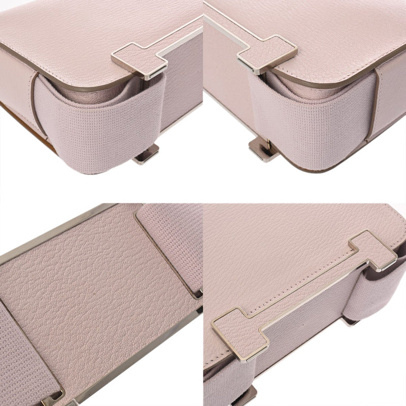 HERMES エルメス ゲタ モーヴペール/チャイ B刻印(2023年頃) レディース シェーブル ショルダーバッグ Aランク 中古 銀蔵