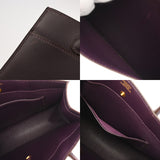 HERMES エルメス ホワイトバス TPM レザン □F刻印(2002年頃) レディース ボックスカーフ ハンドバッグ ABランク 中古 銀蔵