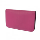 HERMES エルメス ドゴン GM ローズパープル C刻印(2018年頃) ユニセックス トゴ 長財布 ABランク 中古 銀蔵