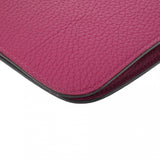 HERMES エルメス ドゴン GM ローズパープル C刻印(2018年頃) ユニセックス トゴ 長財布 ABランク 中古 銀蔵